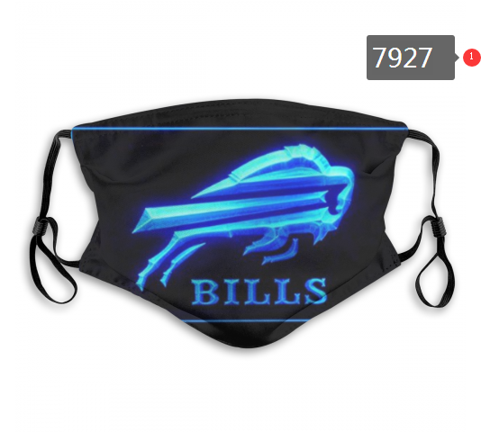 NFL 2020 Miami Dolphins #12 Dust mask with filter->nfl dust mask->Sports Accessory